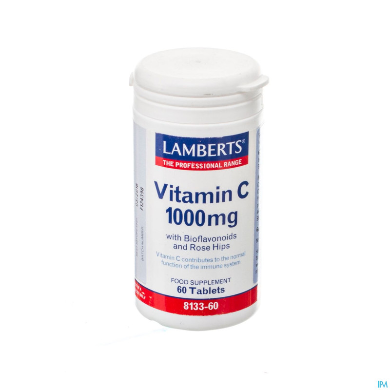Lamberts vitamine c 1000mg tr    tabl  60