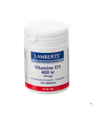 Lamberts vitamine d 400ie 10mcg    tabl 120