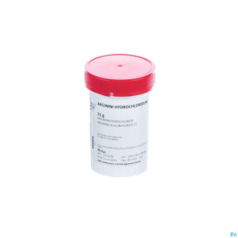 Arginine hydrochloride    25g fag