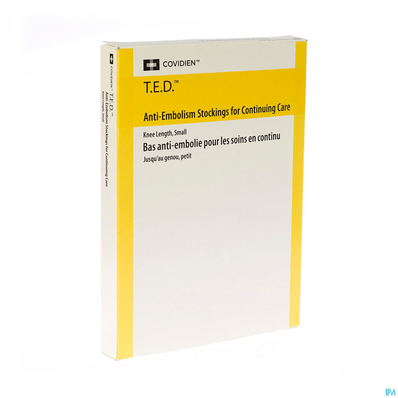 Rest.e.d. cont care knee stocking  s regul   beige