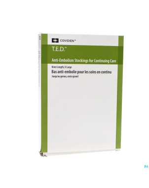 Rest.e.d. cont care knee stocking xl regul   beige