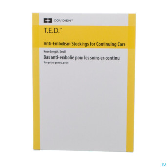 Rest.e.d. cont care knee stocking  s long    beige