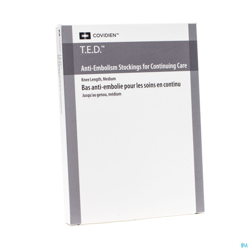 Rest.e.d. cont care knee stocking  m long    beige