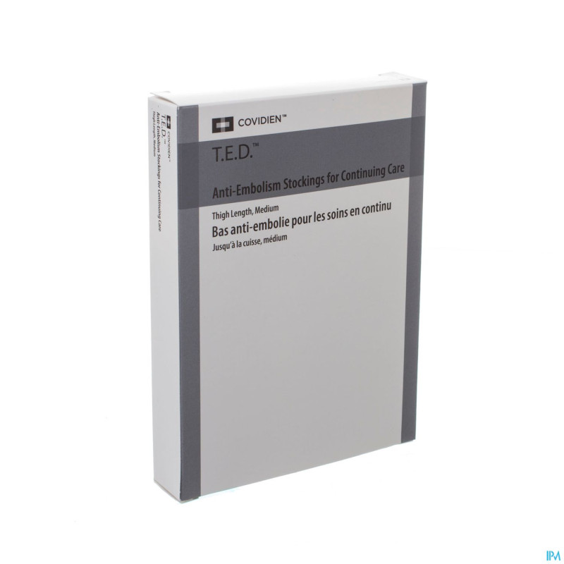 Rest.e.d. cont care thigh stocking  m long   white