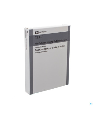 Rest.e.d. cont care thigh stocking  m long   white