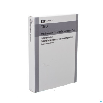 Rest.e.d. cont care thigh stocking  m long   white