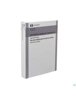 Rest.e.d. cont care thigh stocking  m long   white