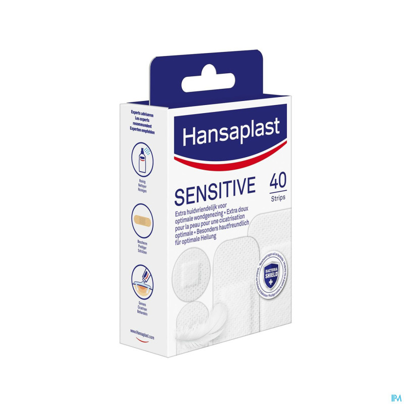 Hansaplast sensitive    strips 40
