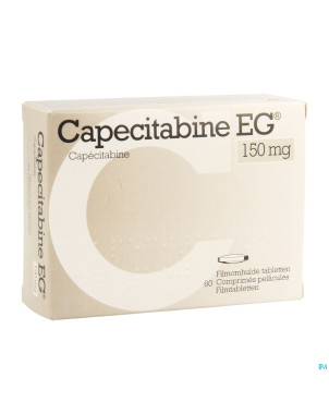 Capecitabine eg 150 mg comp pell  60