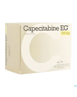 Capecitabine eg 500 mg comp pell 120