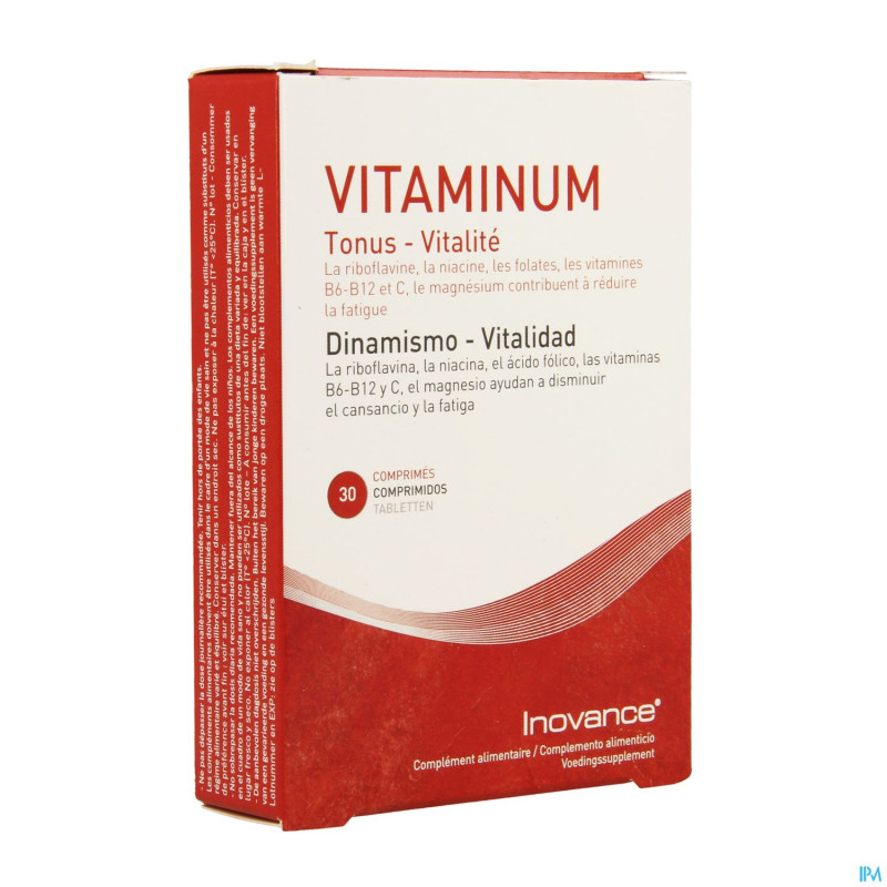 Inovance vitaminum comp 30    est remplace 4694220