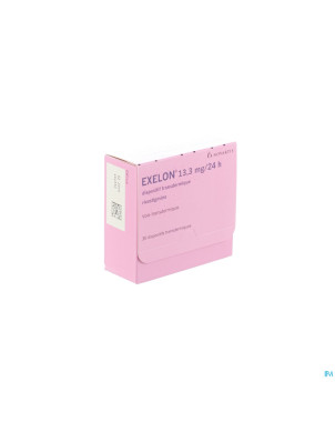 Exelon 13,3mg/24h emplatre transdermal 30