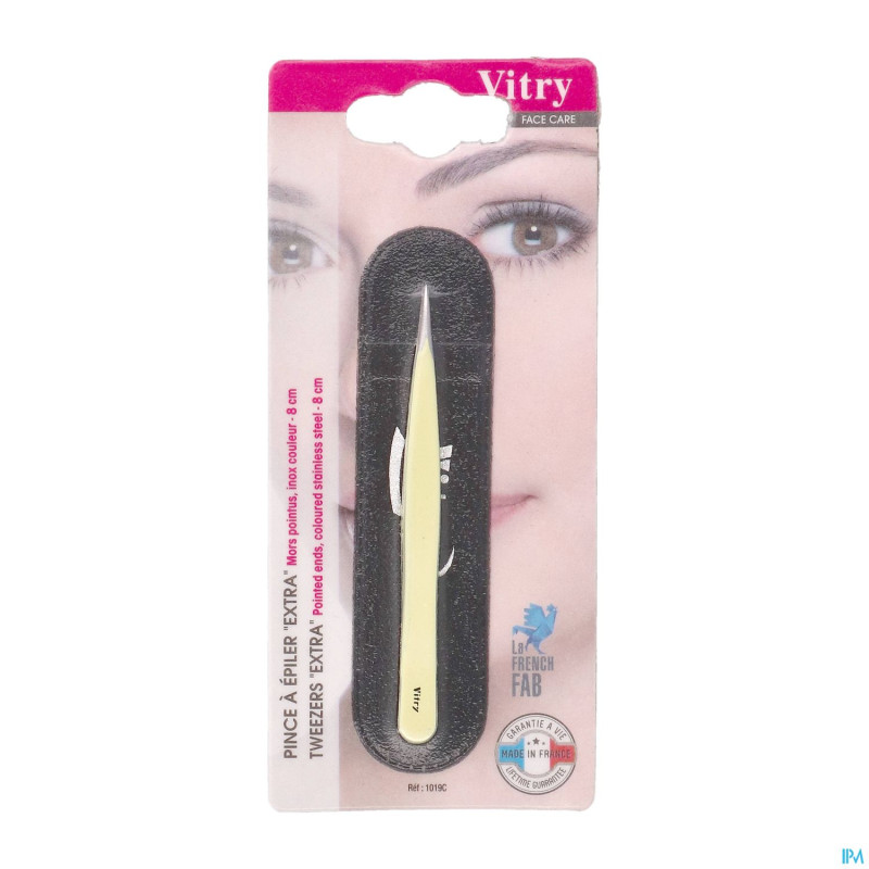 Vitry pince epil extra couleur mors pointus