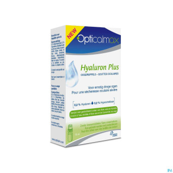 Opticalmax hyaluron plus    1x10ml