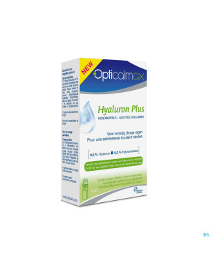 Opticalmax hyaluron plus    1x10ml