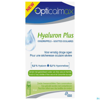 Opticalmax hyaluron plus    1x10ml