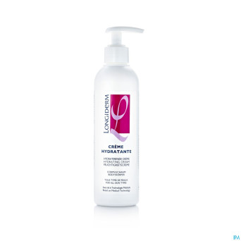Longiderm creme hydratante corps fl pompe 200ml