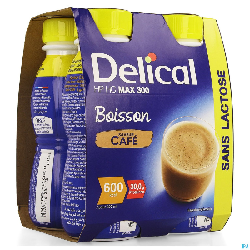 Delical max 300 cafe    4x300ml