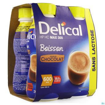 Delical max 300 chocolat    4x300ml