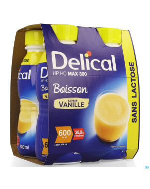Delical max 300 vanille    4x300ml