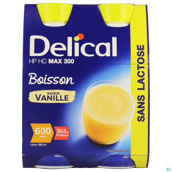 Delical max 300 vanille    4x300ml