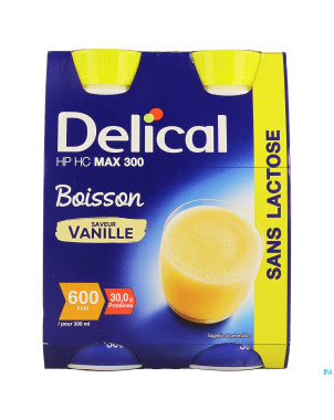 Delical max 300 vanille    4x300ml