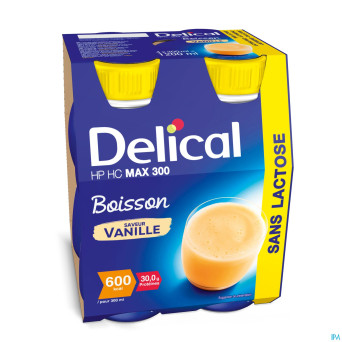 Delical max 300 vanille    4x300ml