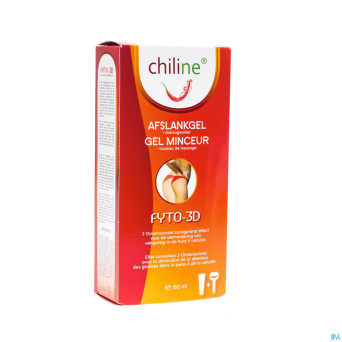 Chiline gel minceur fyto-3d+rouleau de massage