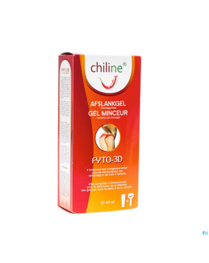 Chiline gel minceur fyto-3d+rouleau de massage