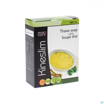 Kineslim soupe thai curry pdr 4x25g