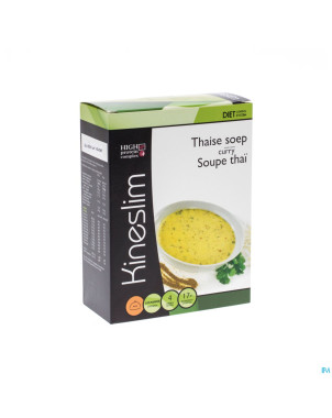 Kineslim soupe thai curry pdr 4x25g