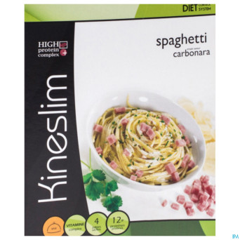 Kineslim spaghetti carbonara pdr 4x44g