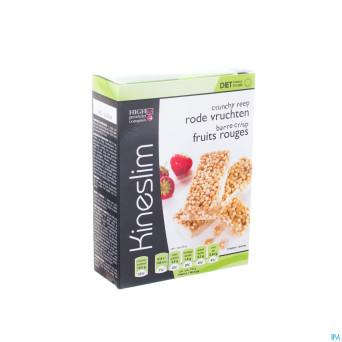 Kineslim barre crisp fruits rouge    3x40g