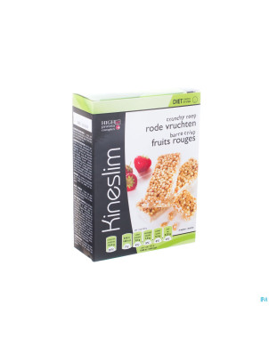 Kineslim barre crisp fruits rouge    3x40g