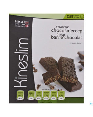 Kineslim barre crisp chocolat 3x40g