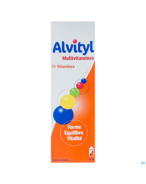 Alvityl multivitamines sol buv. fl 150ml