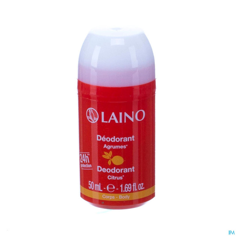 Laino deodorant fraicheur agrume roll-on 50ml