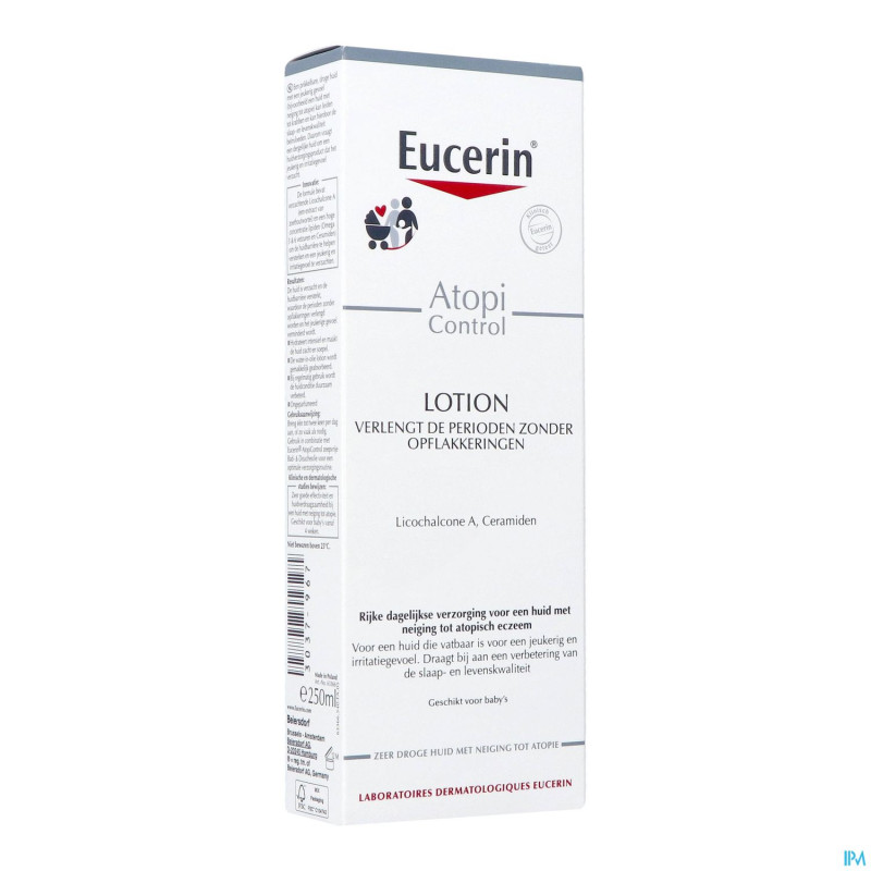 Eucerin atopicontrol emollient corps calmant 250ml