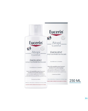 Eucerin atopicontrol emollient corps calmant 250ml