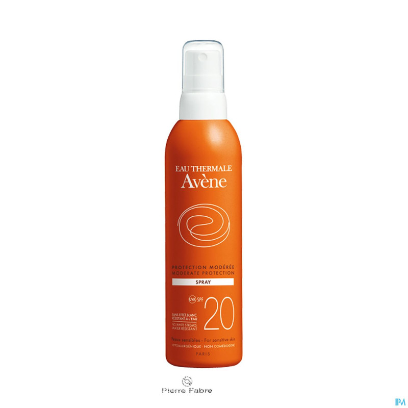 Avene sol spf20  spray s/paraben 200ml