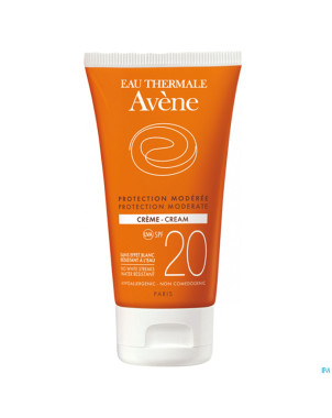 Avene sol ip20 creme s/paraben  50ml