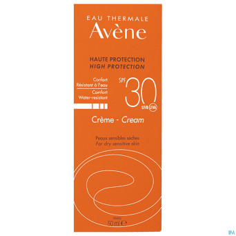 Avene sol spf30 creme s/paraben  50ml