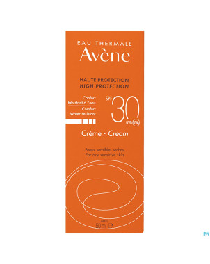 Avene sol spf30 creme s/paraben  50ml