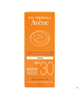 Avene sol spf30 creme s/paraben  50ml