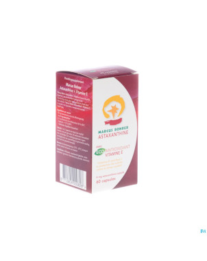 Marcus rohrer astaxanthine + vit e caps 60