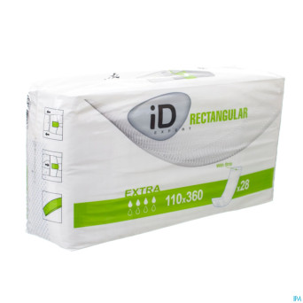 Id expert rectangular pe+strip 110x360mm 28