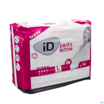 Id pants active l normal    14