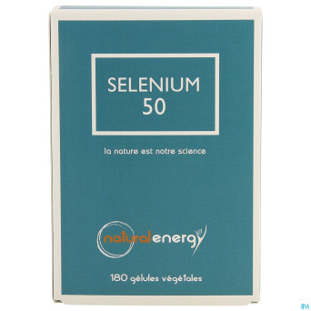 Selenium 50    caps 180 natural energy labophar
