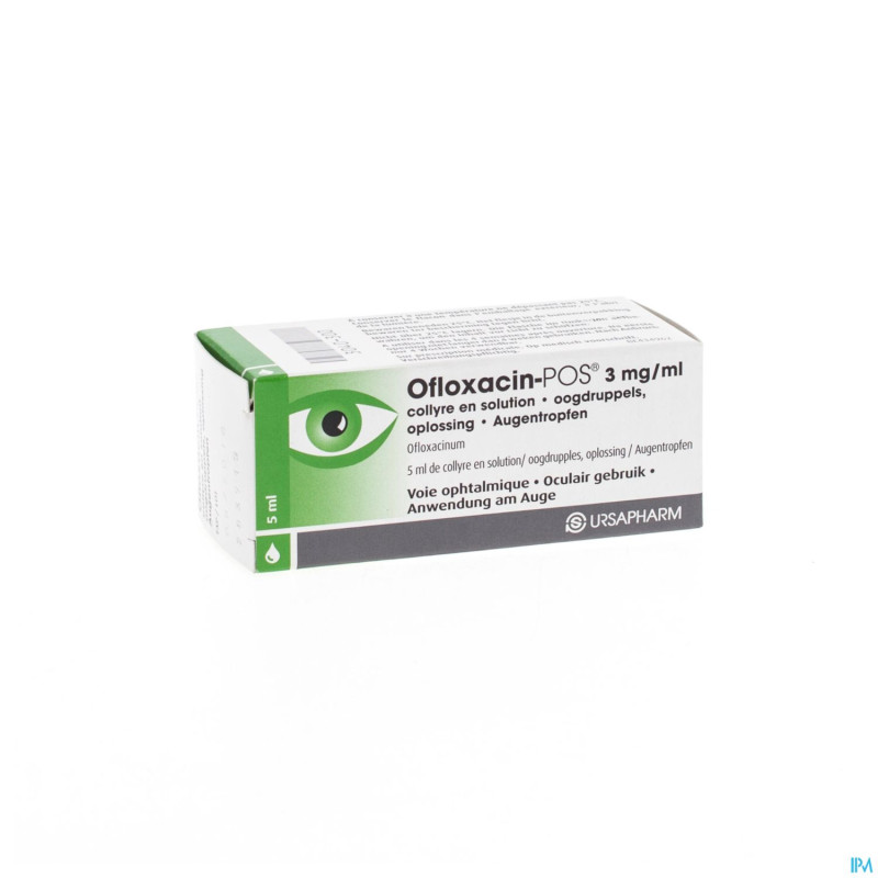 Ofloxacin pos collyre fl 5 ml