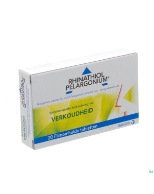 Rhinathiol pelargonium comp pell 20